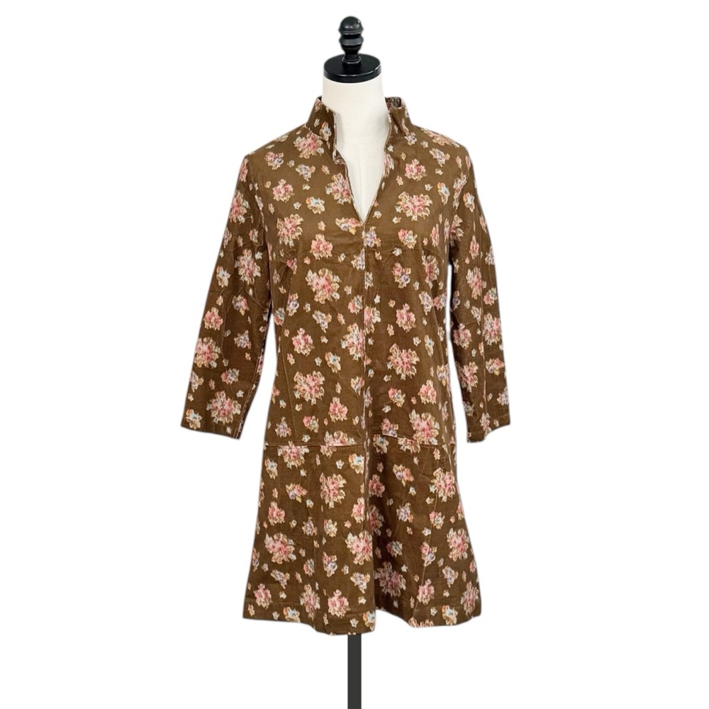 Tuckernuck Hazel Bouquet Corduroy Clifton Dress | SMALL NWT - Picture 3 of 11